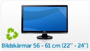 Bildskärmar 56 to 61 cm (22'' to 24'')